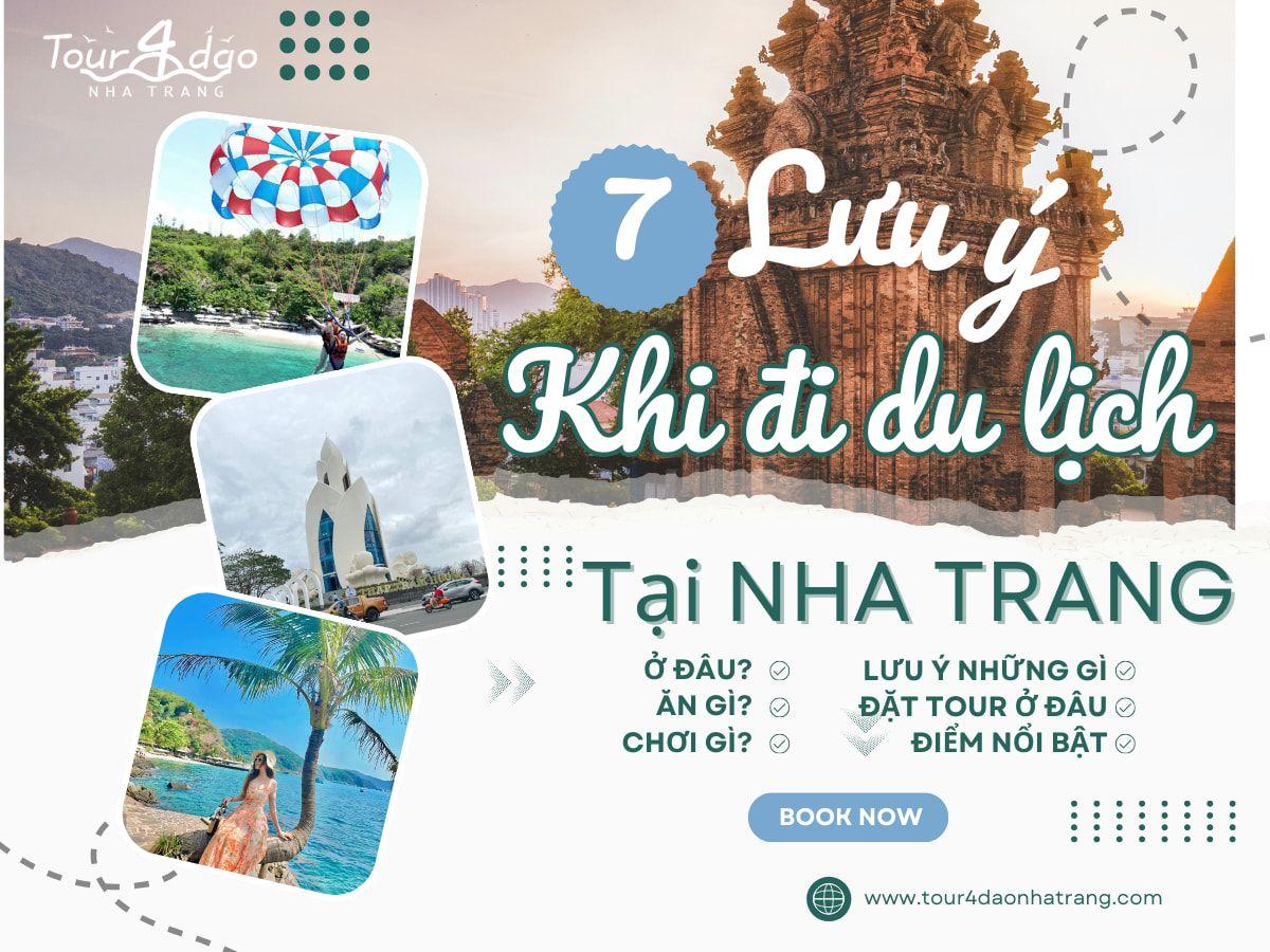 lưu ý khi đi du lịch nha trang