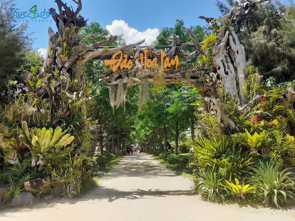 Tour đảo hoa lan đảo khỉ nha trang