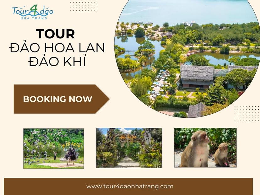 Tour Đảo Hoa Lan Đảo Khỉ