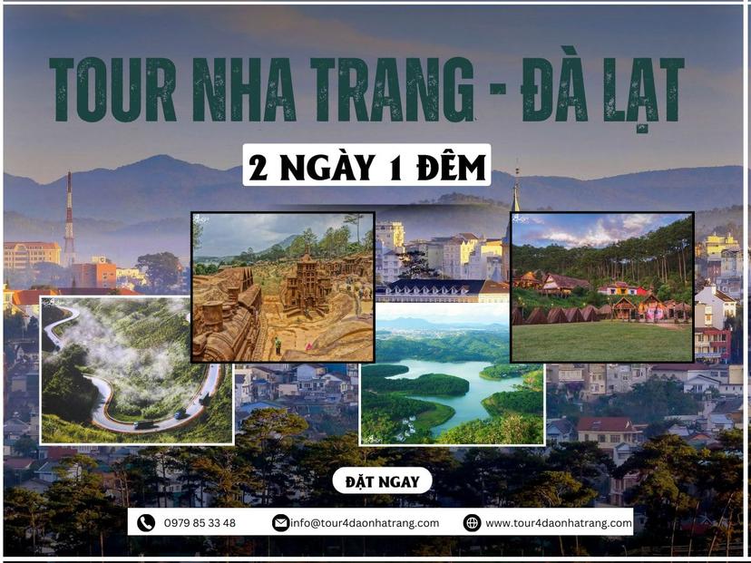Tour Nha Trang Đà Lạt 2 Ngày 1 Đêm